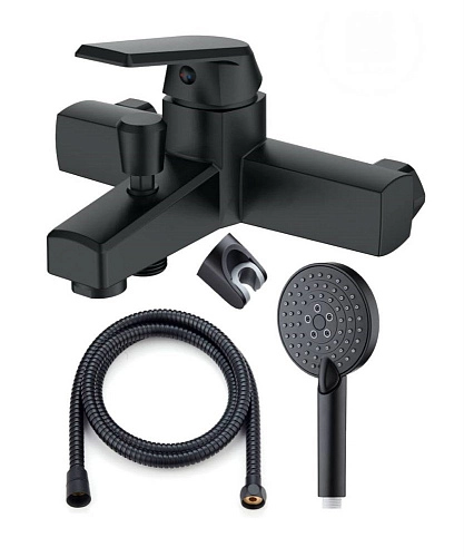 Смеситель для ванны OneLife P02-300b черный Смеситель для ванны OneLife P02-300b черный