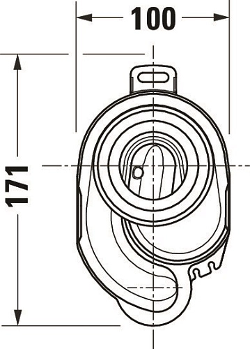 Сифон для писсуара DURAVIT 51130000 Сифон для писсуара DURAVIT 51130000