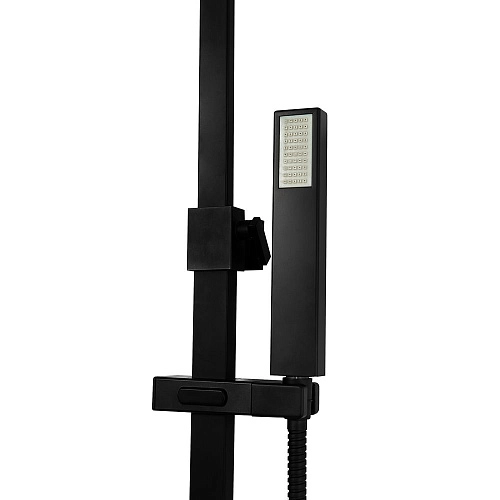 Душевая система BelBagno LUCELUC-VSCM-NERO черный матовый Душевая система BelBagno LUCELUC-VSCM-NERO черный матовый