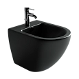 Биде подвесное Ceramica Nova METROPOL CN4003MB Чёрный матовый Биде подвесное Ceramica Nova METROPOL CN4003MB Чёрный матовый