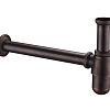 Сифон для раковины WasserKRAFT A095 темная бронза Сифон для раковины WasserKRAFT A095 темная бронза