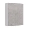 Шкаф Lemark COMBI 60 см подвесной, бетон/белый LM03C60SH-Beton
