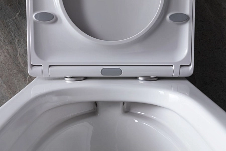 Унитаз подвесной Allen Brau Infinity 4.21004.20 с крышкой, белый глянец