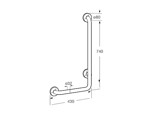 Поручень Roca Access Pro 816959009 Поручень Roca Access Pro 816959009