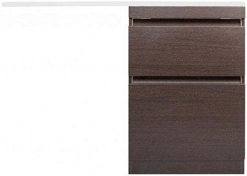 Тумба под раковину Style Line Даллас 120, люкс PLUS, коричневый СС-00000424 Тумба под раковину Style Line Даллас 120, люкс PLUS, коричневый СС-00000424