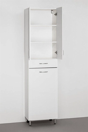 Шкаф-пенал Style Line Эко Стандарт 48 с бельевой корзиной ЛС-00000249 Шкаф-пенал Style Line Эко Стандарт 48 с бельевой корзиной ЛС-00000249