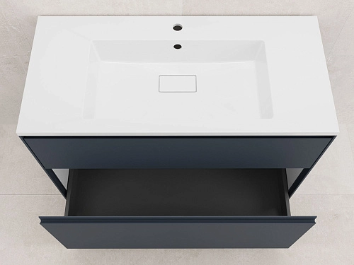 Тумба под раковину Style Line ЛИМА 100 ЛС-00002349 напольная черный Тумба под раковину Style Line ЛИМА 100 ЛС-00002349 напольная черный