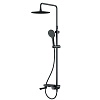 Душевая система AM.PM Like F0780722 штанга 1030-1460мм, верхний душ 220 мм
