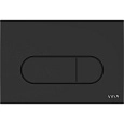 Клавиша смыва VitrA Root Round, матовый черный 740-2211 Клавиша смыва VitrA Root Round, матовый черный 740-2211