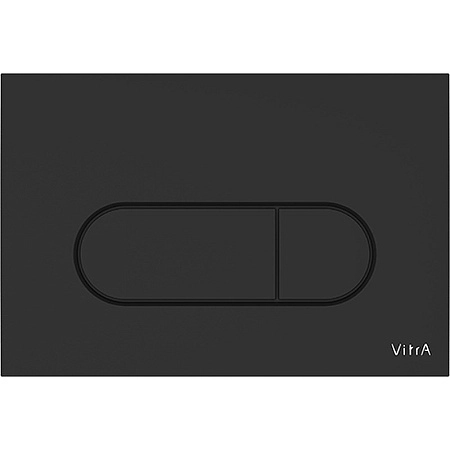 Клавиша смыва VitrA Root Round, матовый черный 740-2211 Клавиша смыва VitrA Root Round, матовый черный 740-2211