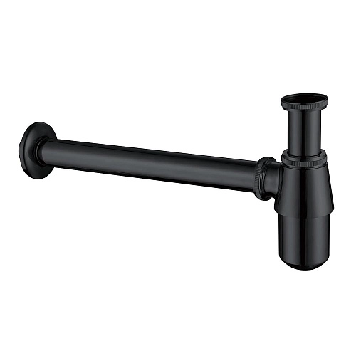 Сифон для раковины ABBER AF0032B черный матовый Сифон для раковины ABBER AF0032B черный матовый