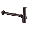 Сифон для раковины WasserKRAFT A095 темная бронза Сифон для раковины WasserKRAFT A095 темная бронза