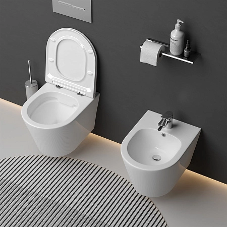 Биде подвесное Ceramica Nova FORMA CN3012