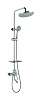 Душевая система Lemark Linara LM0462C с регулируемой высотой штанги, хром