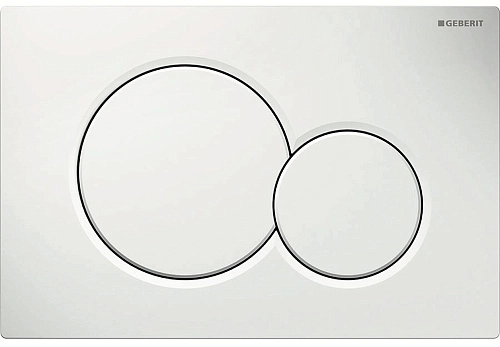 Клавиша смыва Geberit 115.770.11.5 Sigma 01 пластик, белая Клавиша смыва Geberit 115.770.11.5 Sigma 01 пластик, белая