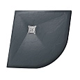 Душевой поддон RGW Stone Tray ST/R-G 1000x1000 мм 16153100-02 полукруглый графит \ серый Душевой поддон RGW Stone Tray ST/R-G 1000x1000 мм 16153100-02 полукруглый графит \ серый