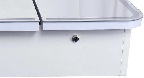 Зеркальный шкаф Style Line Каре 80x80 с подсветкой, сенсор на зеркале СС-00002276 Зеркальный шкаф Style Line Каре 80x80 с подсветкой, сенсор на зеркале СС-00002276