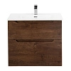 Тумба под раковину BelBagno ETNA-H60-700-2C-SO-RW-P Rovere Moro подвесная 700x450