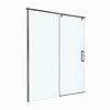 Душевая дверь BelBagno SOFT_CLOSE-1-BF-1-150-C-GM 150 см, профиль оружейная сталь, стекло прозрачное Душевая дверь BelBagno SOFT_CLOSE-1-BF-1-150-C-GM 150 см, профиль оружейная сталь, стекло прозрачное