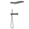 Душевая система Timo Saona SX-2350/18SM встраиваемая с термостатом черное золото Душевая система Timo Saona SX-2350/18SM встраиваемая с термостатом черное золото