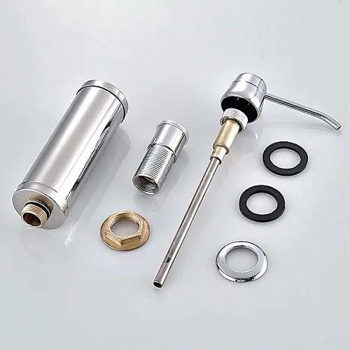 Дозатор жидкого мыла Haiba HB405 для кухонной мойки металл Дозатор жидкого мыла Haiba HB405 для кухонной мойки металл