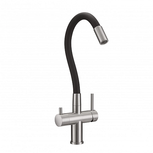Смеситель для кухни Milacio Ultra 560 (MCU.560.SSB) под фильтр, нержавеющая сталь Смеситель для кухни Milacio Ultra 560 (MCU.560.SSB) под фильтр, нержавеющая сталь