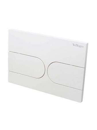 Клавиша смыва BelBagno BB-11-BL белый глянец