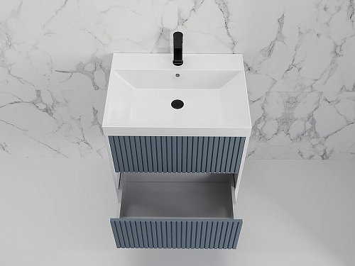 Тумба под раковину Style Line Стокгольм 60, Classic 60 графит софт, PUSH подвесная ЛС-00002306 Тумба под раковину Style Line Стокгольм 60, Classic 60 графит софт, PUSH подвесная ЛС-00002306