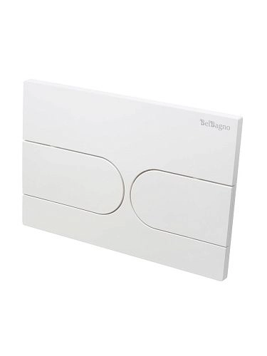Клавиша смыва BelBagno BB-11-BL белый глянец Клавиша смыва BelBagno BB-11-BL белый глянец