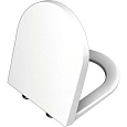 Крышка-сиденье Vitra S50 801-003-009, хром/белый Крышка-сиденье Vitra S50 801-003-009, хром/белый
