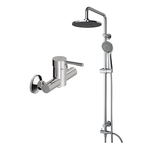 Душевая система AM.PM Dorff D0711020 с тропическим душем Душевая система AM.PM Dorff D0711020 с тропическим душем