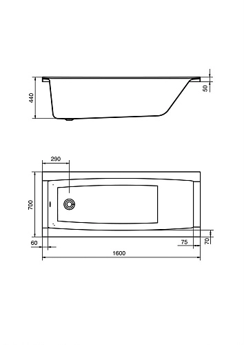 Акриловая ванна Santek Санторини 160х70 прямоугольная белая 1WH302494 1.WH30.2.494 Акриловая ванна Santek Санторини 160х70 прямоугольная белая 1WH302494 1.WH30.2.494