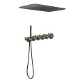 Душевая система Timo Saona SX-2319/18SM встраиваемая с термостатом черное золото Душевая система Timo Saona SX-2319/18SM встраиваемая с термостатом черное золото