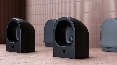 Биде подвесное Ceramica Nova PLAY CN3002MB черный матовый Биде подвесное Ceramica Nova PLAY CN3002MB черный матовый