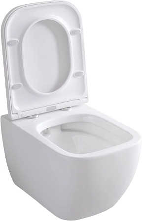 Унитаз подвесной Allen Brau Infinity 4.21004.20 с крышкой, белый глянец