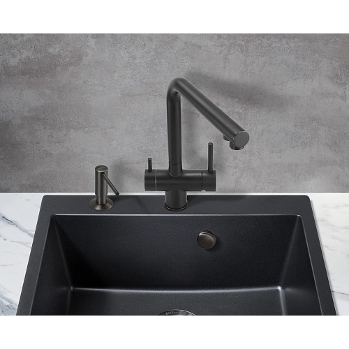 Смеситель для кухни Milacio Ultra (MCU.558.TB) под фильтр, Total Black Смеситель для кухни Milacio Ultra (MCU.558.TB) под фильтр, Total Black