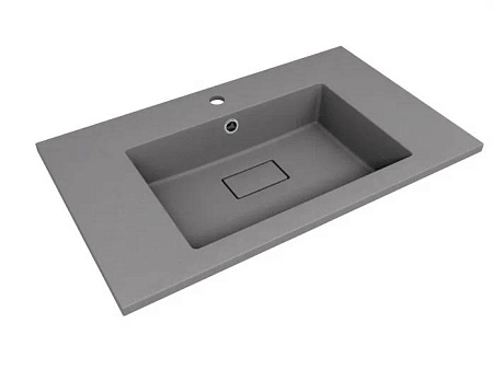 Раковина Style Line LINE 800x480 СС-00002461 кварц, серый шелк Раковина Style Line LINE 800x480 СС-00002461 кварц, серый шелк