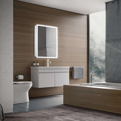 Зеркальный шкаф Silver mirrors Киото 60 (LED-00002359) Зеркальный шкаф Silver mirrors Киото 60 (LED-00002359)