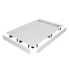 Душевой поддон RGW Stone Tray STM-W прямоугольный белый 14202812-01K Душевой поддон RGW Stone Tray STM-W прямоугольный белый 14202812-01K