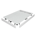 Душевой поддон RGW Stone Tray STM-W прямоугольный белый 14202812-01K Душевой поддон RGW Stone Tray STM-W прямоугольный белый 14202812-01K