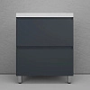 Тумба под раковину Style Line Манхэттен 70 см ЛС-00002375 напольная, графит Тумба под раковину Style Line Манхэттен 70 см ЛС-00002375 напольная, графит