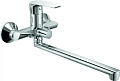 Смеситель для ванны Rush Gozo GZ3735-51 хром, с длинным поворотным изливом Смеситель для ванны Rush Gozo GZ3735-51 хром, с длинным поворотным изливом