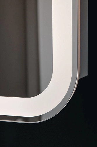 Зеркальный шкаф Silver mirrors Фиджи 50 с часами и сменой цвета (LED-00002361) Зеркальный шкаф Silver mirrors Фиджи 50 с часами и сменой цвета (LED-00002361)