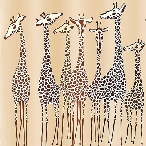 Штора для ванны Iddis Safari Friends 570P18Ri11 Штора для ванны Iddis Safari Friends 570P18Ri11