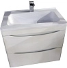 Тумба под раковину Style Line Бергамо мини 60 люкс PLUS белый СС-00002316
