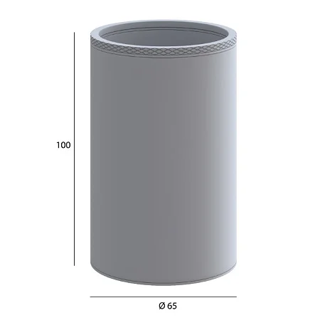 Стакан Boheme Uno 10982-BRB BRUSHED BRONZE