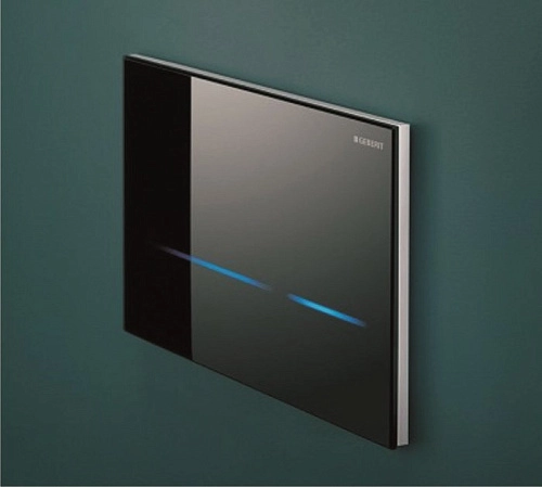 Клавиша смыва Geberit 116.090.SG.1 Sigma80 бесконтактная,стекло, цвет чёрный Клавиша смыва Geberit 116.090.SG.1 Sigma80 бесконтактная,стекло, цвет чёрный