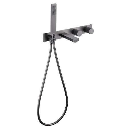 Смеситель для ванны ABBER Rund AF8730NG скрытого монтажа, никель