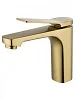 Смеситель для раковины Wonzon &amp; Woghand брашированное золото (WW-XH-013-BG)