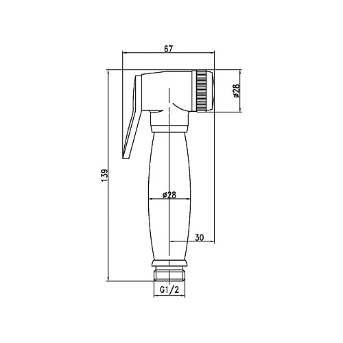 Гигиеническая лейка Lemark LM8047G золото Гигиеническая лейка Lemark LM8047G золото